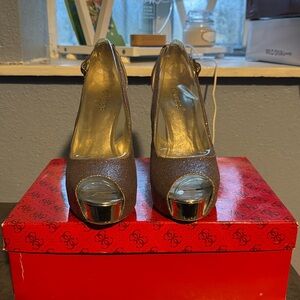 Guess Gold Multi Heel